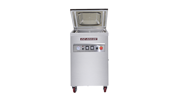 Напольный вакуумный упаковщик DZ-500/2E (нерж.) Hualian - Купить с доставкой по всей России