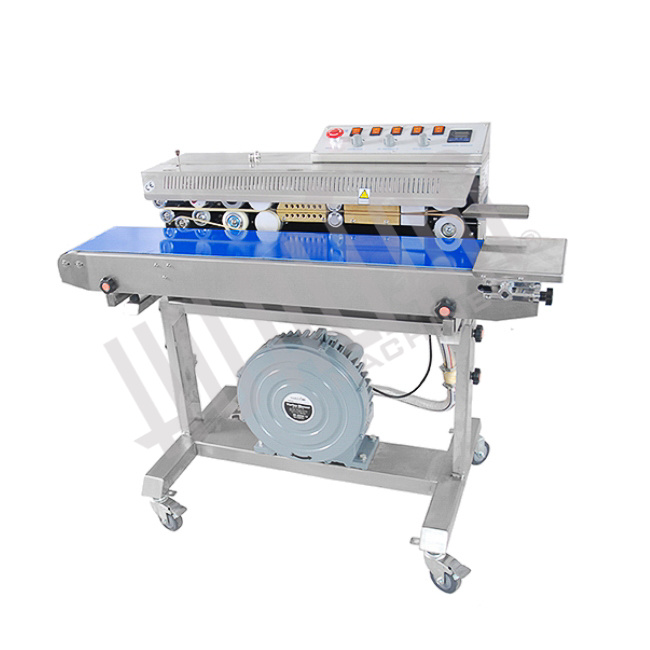 Роликовый конвейерный запайщик FRMC-1010III SS (нерж.) Hualian - Купить с доставкой по всей Беларуси