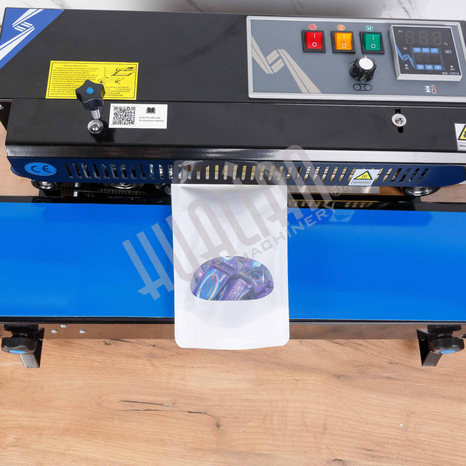 Роликовый (конвейерный) запайщик с правой подачей FRD-750E (горизонт.) Hualian - Купить с доставкой по всей Беларуси