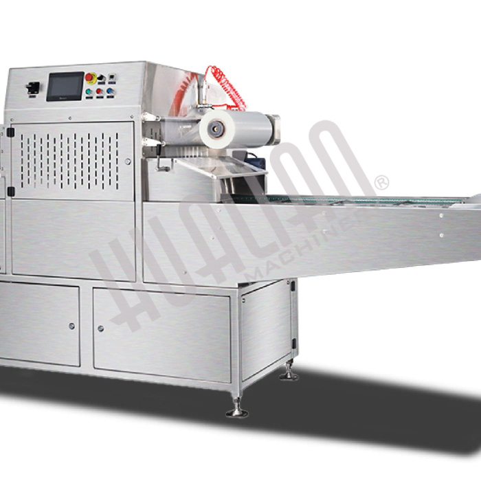 Автоматический запайщик лотков HVT-550A/6 V2 (матрица 187х137, 6 лотков за цикл, газонаполнение, вакуумный насос 100 м3/ч) Hualian - Купить с доставкой по всей Беларуси