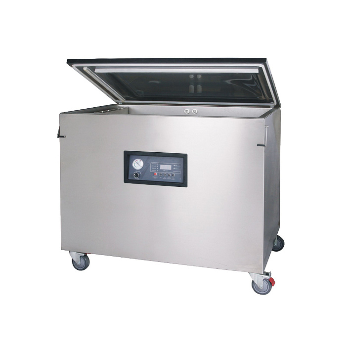 Напольный вакуумный упаковщик DZ-1000/2L (нерж.) Hualian - Купить с доставкой по всей России
