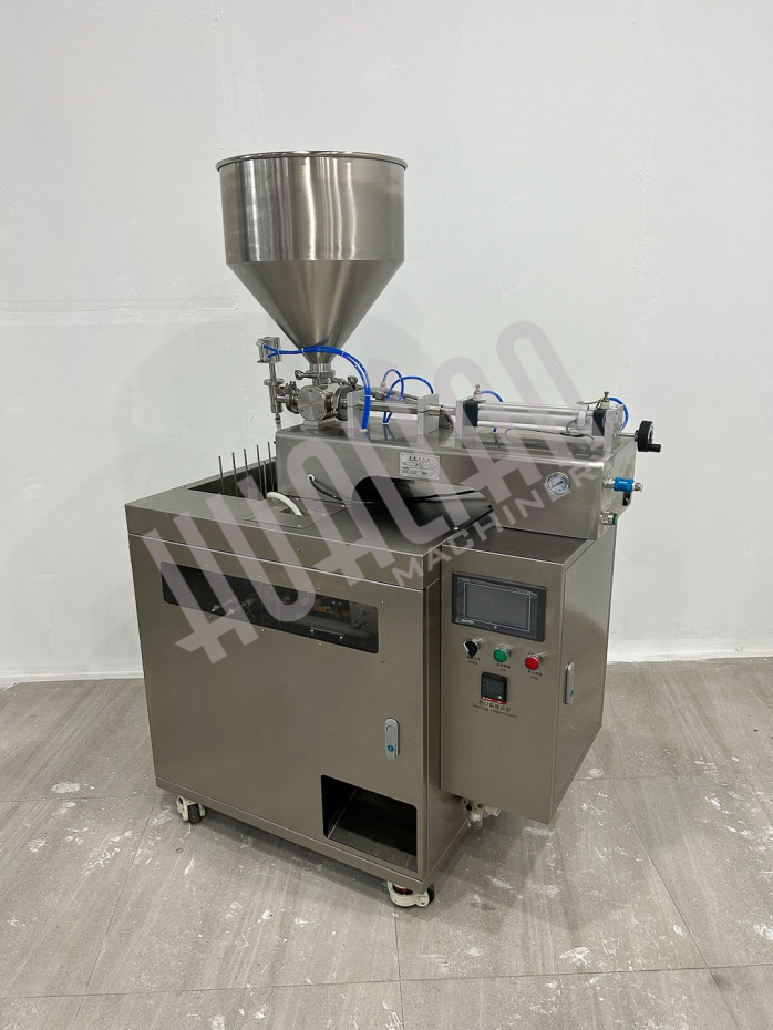 Упаковочная машина HLDX-9018G с поршневым дозатором Hualian - Купить с доставкой по всей Беларуси