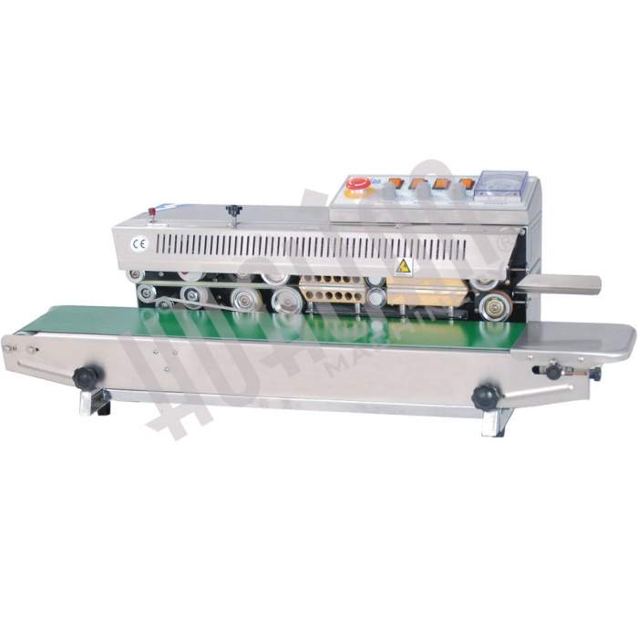 Роликовый конвейерный запайщик горизонтальный FRBM-810I Hualian - Купить с доставкой по всей Беларуси