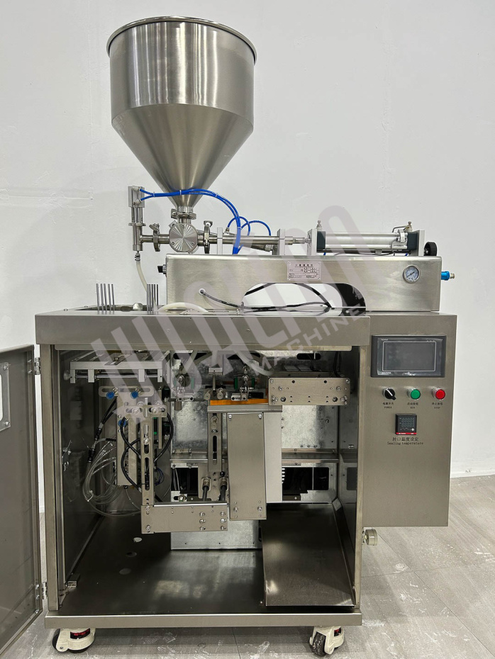 Упаковочная машина HLDX-9018G с поршневым дозатором Hualian - Купить с доставкой по всей Беларуси