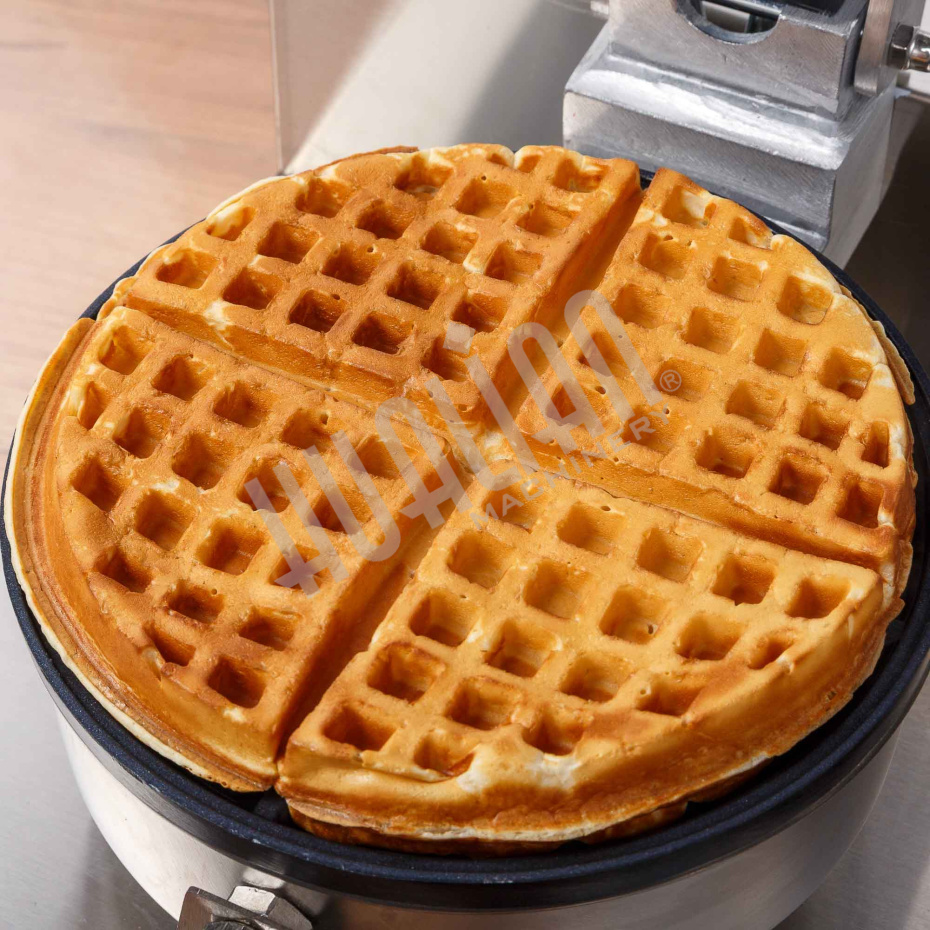 Вафельница для объемных вафель HWB-2 (2 секции, круг) Hualian - Купить с доставкой по всей Беларуси