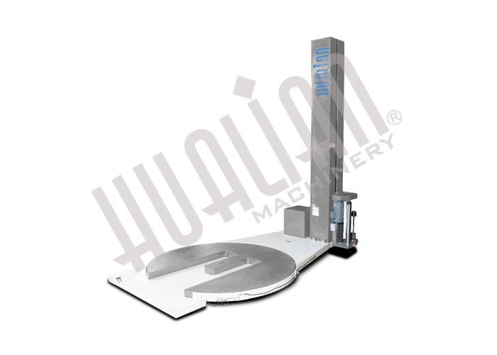 Паллетоупаковщик HL-1650F Economical с E-платформой с моторизированной кареткой с престрейчем Hualian - Купить с доставкой по всей Беларуси