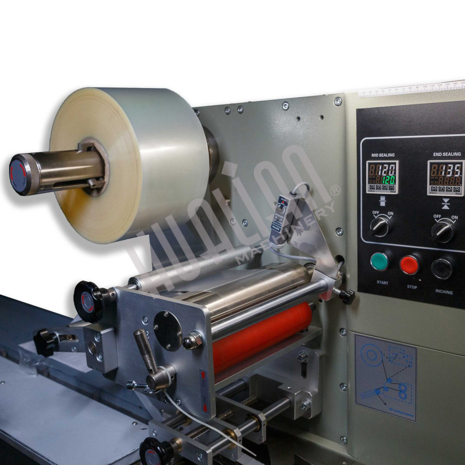 Автоматическая горизонтальная упаковочная машина DXDZ-250B (нерж, сенсорная панель) Hualian - Купить с доставкой по всей Беларуси