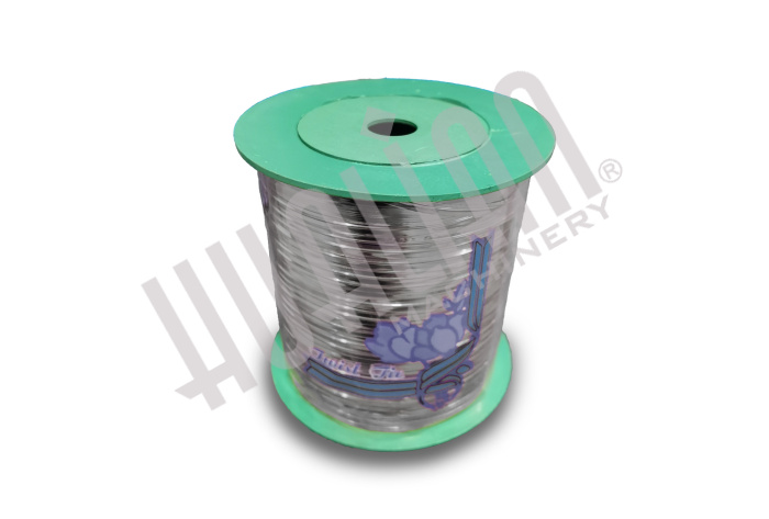 Твист лента для ZX-5-35 (450 м, 4 мм, серебристая) Hualian - Купить с доставкой по всей Беларуси