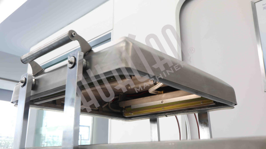 Напольная двухкамерная вакуум-упаковочная машина DZ-400/2SB SS (нерж.) Hualian - Купить с доставкой по всей Беларуси