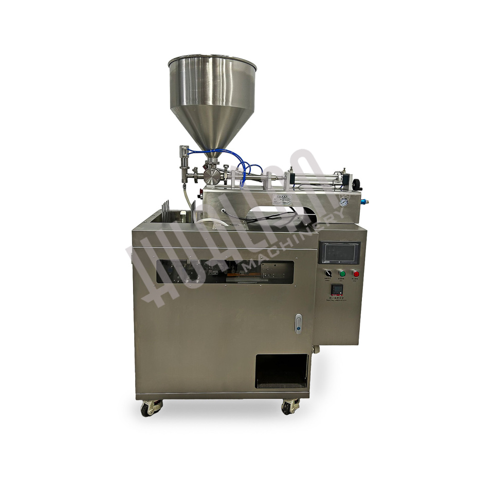 Упаковочная машина HLDX-9018G с поршневым дозатором Hualian - Купить с доставкой по всей Беларуси