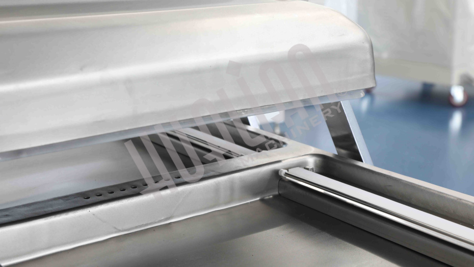 Напольная двухкамерная вакуум-упаковочная машина DZ-400/2SB SS (нерж.) Hualian - Купить с доставкой по всей Беларуси