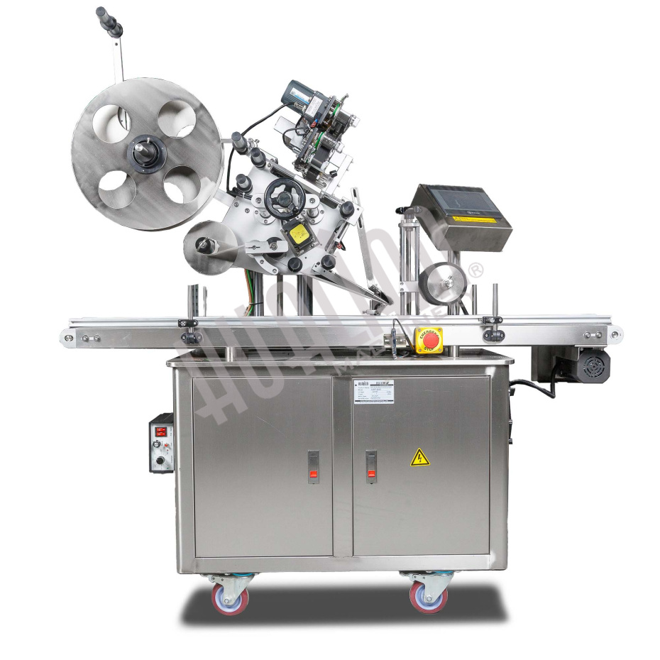 Напольный автоматический этикетировщик для плоских поверхностей с датером HLMT-220D LOW COST Hualian - Купить с доставкой по всей Беларуси