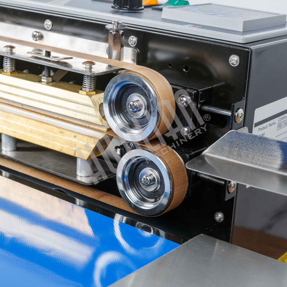 Роликовый (конвейерный) запайщик с правой подачей FRD-750E (горизонт.) Hualian - Купить с доставкой по всей Беларуси