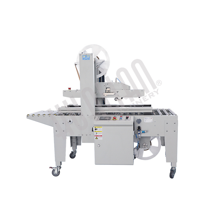 Автоматический заклейщик коробов с активируемой водой лентой FXW-6050 Hualian - Купить с доставкой по всей Беларуси