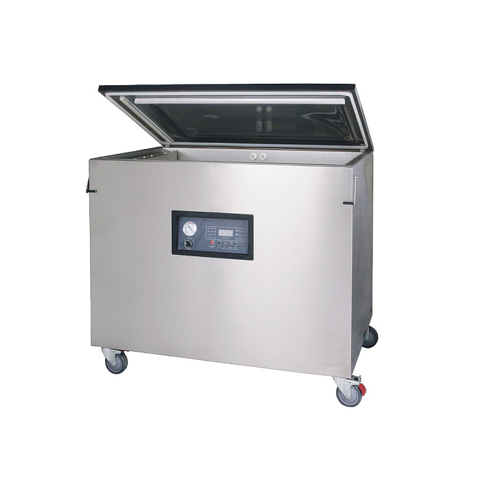 Напольный вакуумный упаковщик DZ-900/2L (нерж.) Hualian - Купить с доставкой по всей России
