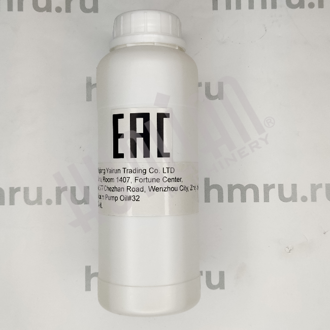 Масло для вакуумных насосов DZ, XDZ, HL (минеральное, VG-32) бутылка 1 л Hualian - Купить с доставкой по всей Беларуси