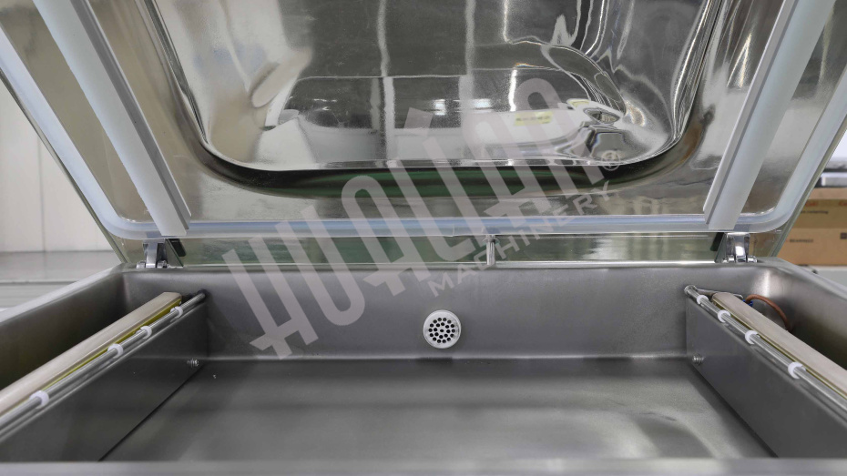 Напольный вакуумный упаковщик DZ-500/2E (нерж.) Hualian - Купить с доставкой по всей Беларуси