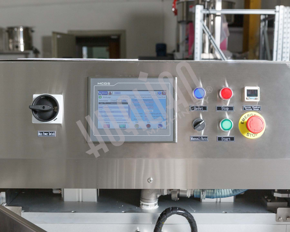 Автоматический запайщик лотков с функцией вакуумной газации HVT-450A/2 V2 (нерж., лоток 187*137) Hualian - Купить с доставкой по всей Беларуси