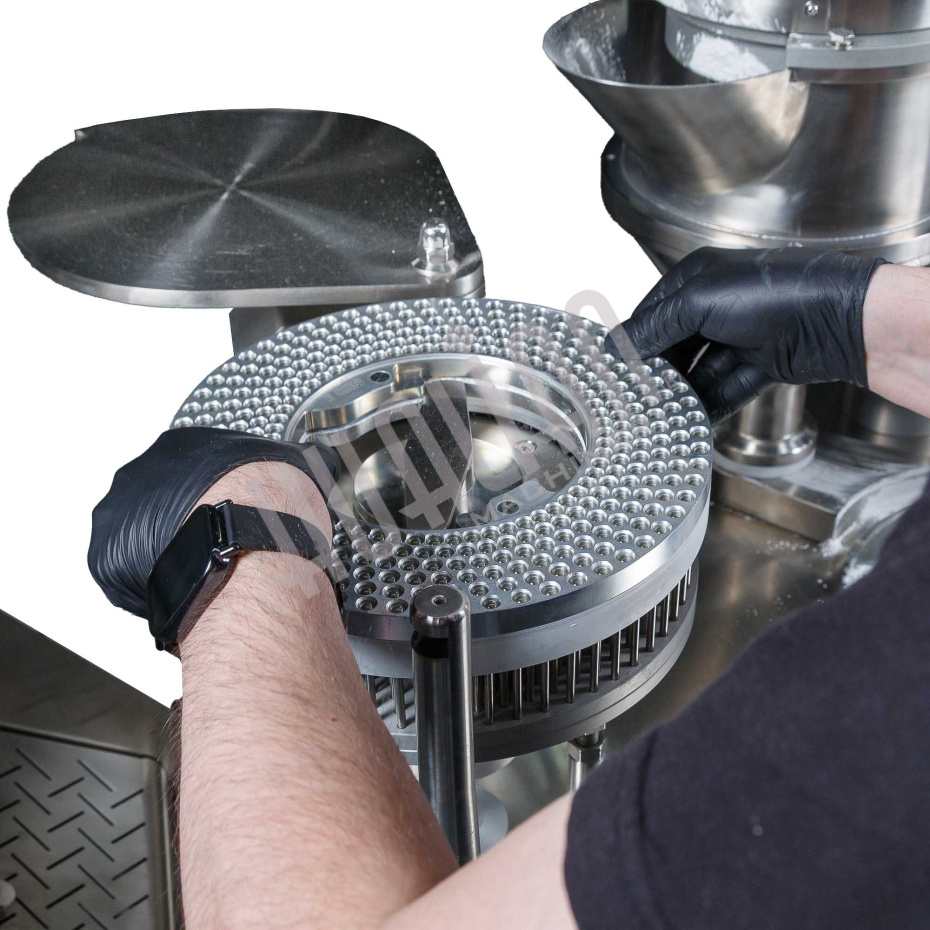 Полуавтоматическая машина для наполнения капсул CGN208-DE (капсула 0, автомат. способ блокировки) Hualian - Купить с доставкой по всей Беларуси