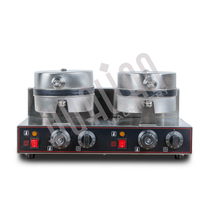 Вафельница для объемных вафель HWB-2 (2 секции, круг) Hualian - Купить с доставкой по всей Беларуси