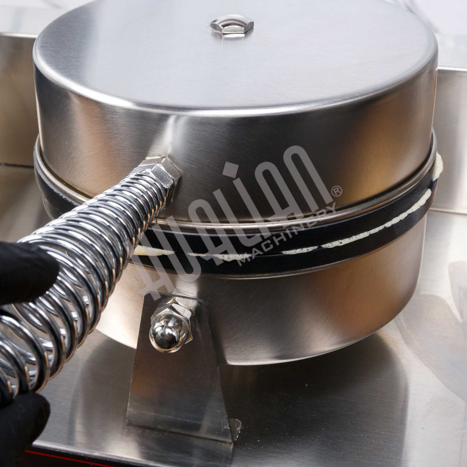 Вафельница для объемных вафель HWB-2 (2 секции, круг) Hualian - Купить с доставкой по всей Беларуси