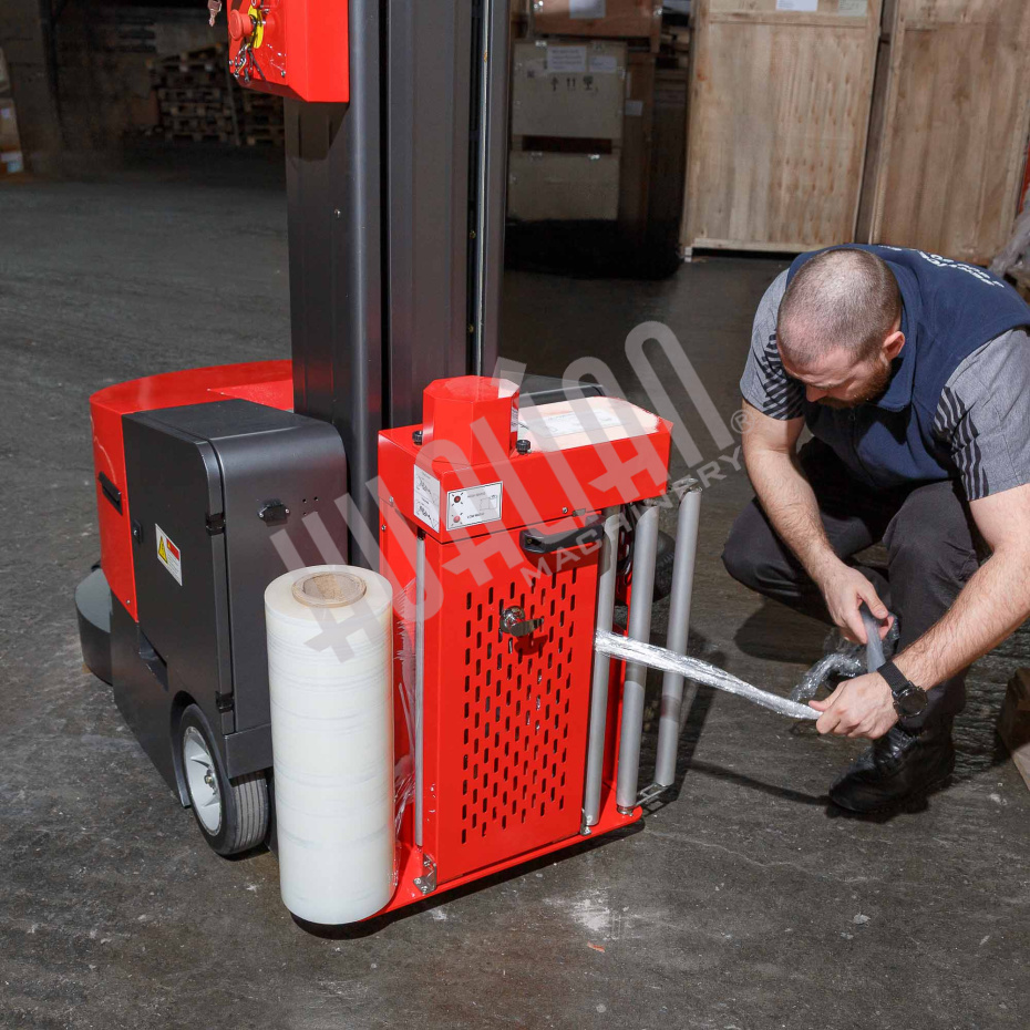 Мобильный обмотчик HL-600B NEW (каретка с предварительным растяжением) Hualian - Купить с доставкой по всей Беларуси