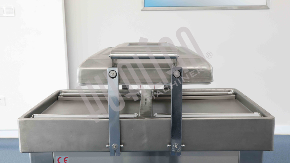 Напольная двухкамерная вакуум-упаковочная машина DZ-400/2SB SS (нерж.) Hualian - Купить с доставкой по всей Беларуси