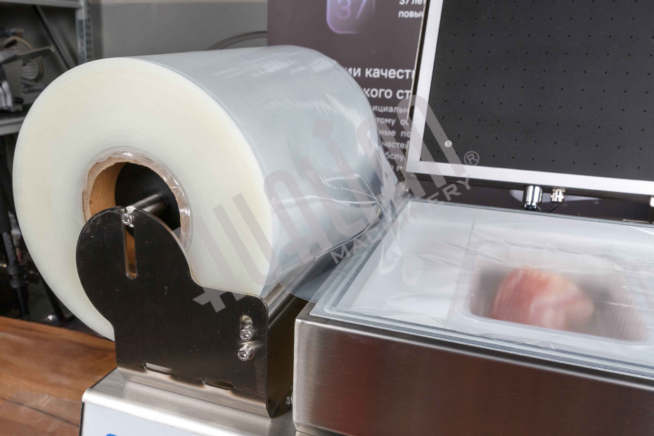 Скин-упаковочная машина HLV-300VST NEW на два лотка (глубина лотка 55 мм) Hualian - Купить с доставкой по всей Беларуси