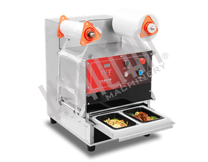 Автоматический запайщик лотков HLS-300TA (142x92*80, 2 лотка за цикл) Hualian - Купить с доставкой по всей Беларуси