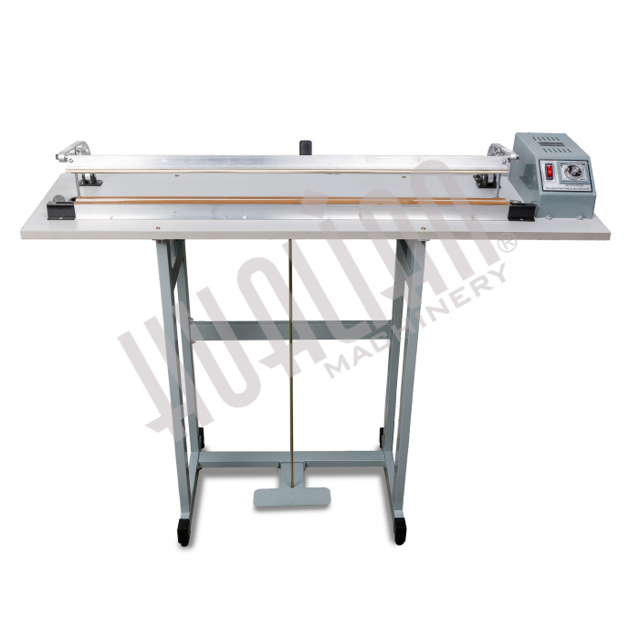 Ножной импульсный запайщик с обрезкой SFTD-800 Hualian - Купить с доставкой по всей Беларуси