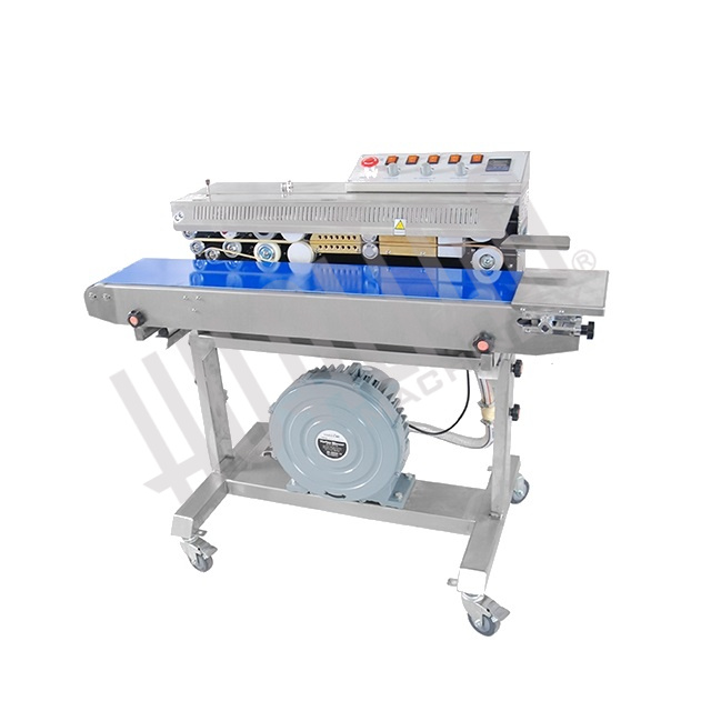 Роликовый конвейерный запайщик FRMQ-1010III SS (нерж.) Hualian - Купить с доставкой по всей Беларуси