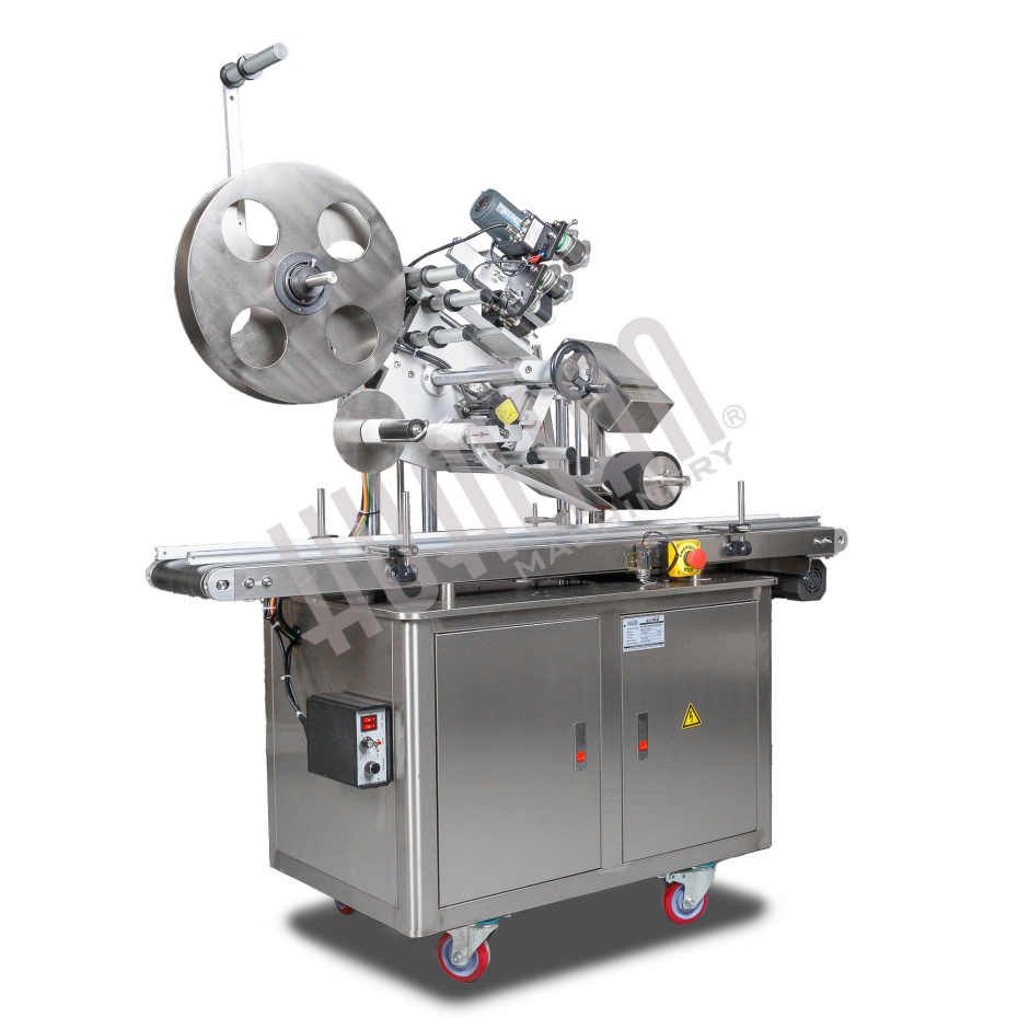 Напольный автоматический этикетировщик для плоских поверхностей с датером HLMT-220D LOW COST Hualian - Купить с доставкой по всей Беларуси