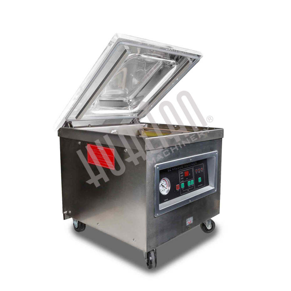 Настольный вакуумный упаковщик DZQ-400/2T (нерж., газ) Hualian - Купить с доставкой по всей Беларуси