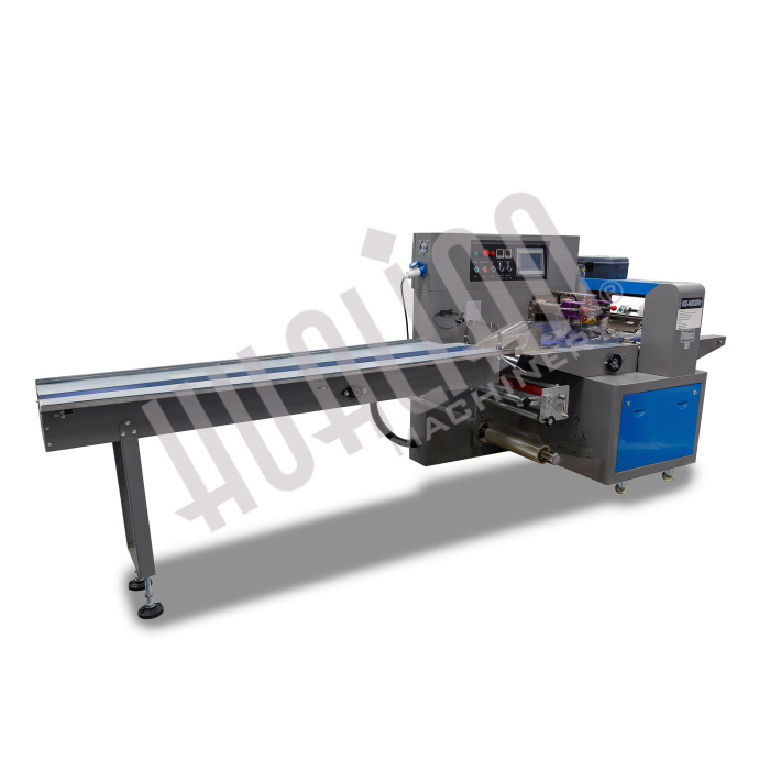 Автоматическая горизонтальная упаковочная машина DXDZ-250D (1 нож, L 120-280, S 250, H - 60 mm) Hualian - Купить с доставкой по всей Беларуси