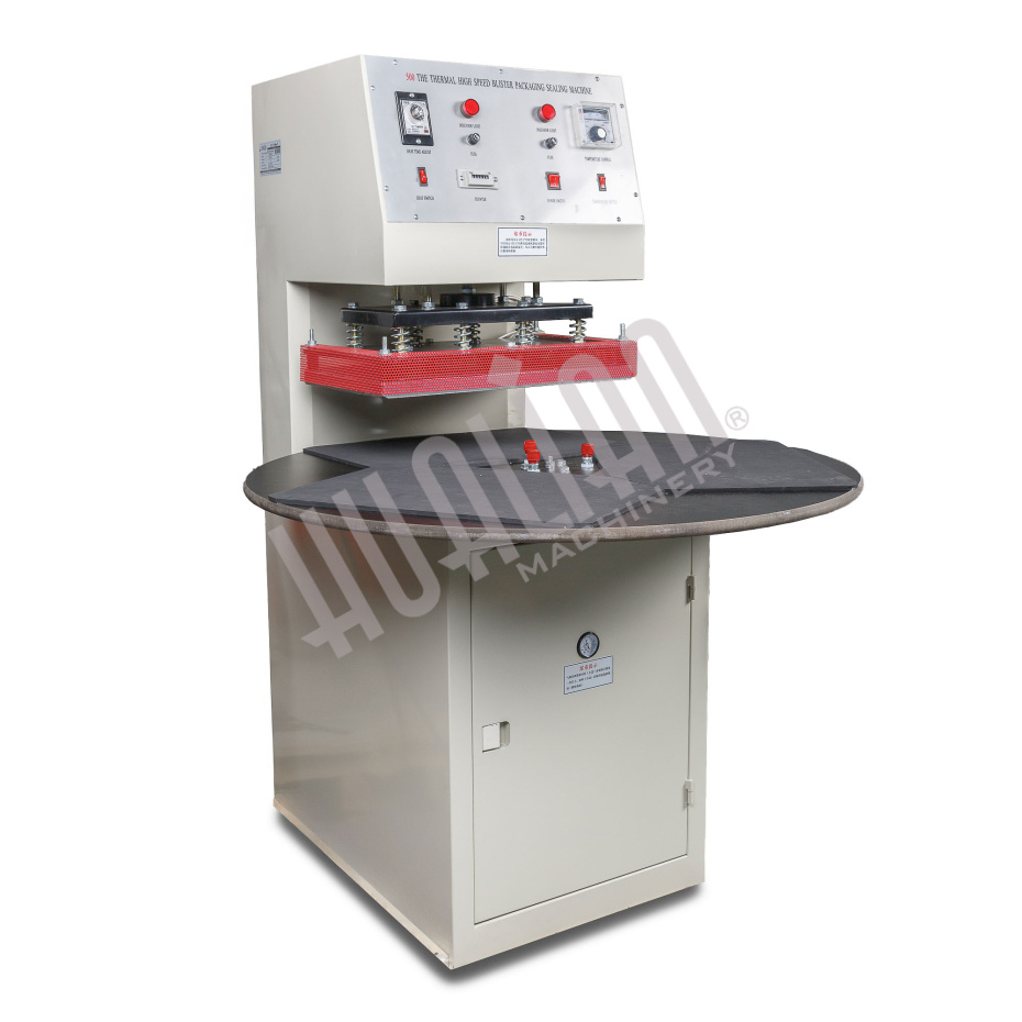 Блистер упаковочная машина (верхний нагрев) XBF-500S Hualian - Купить с доставкой по всей Беларуси