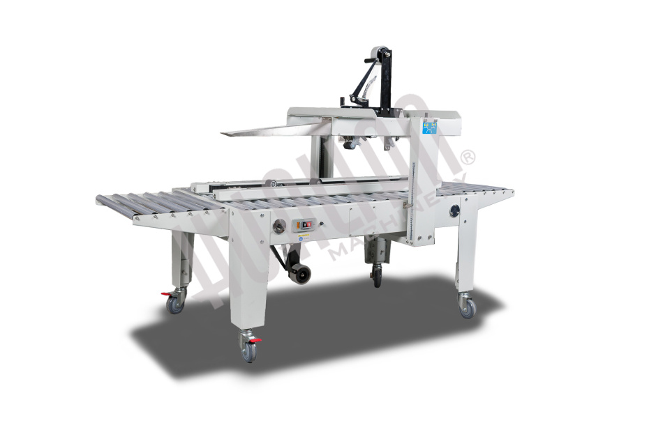 Полуавтоматический заклейщик коробов FXJ-2550X Hualian - Купить с доставкой по всей Беларуси