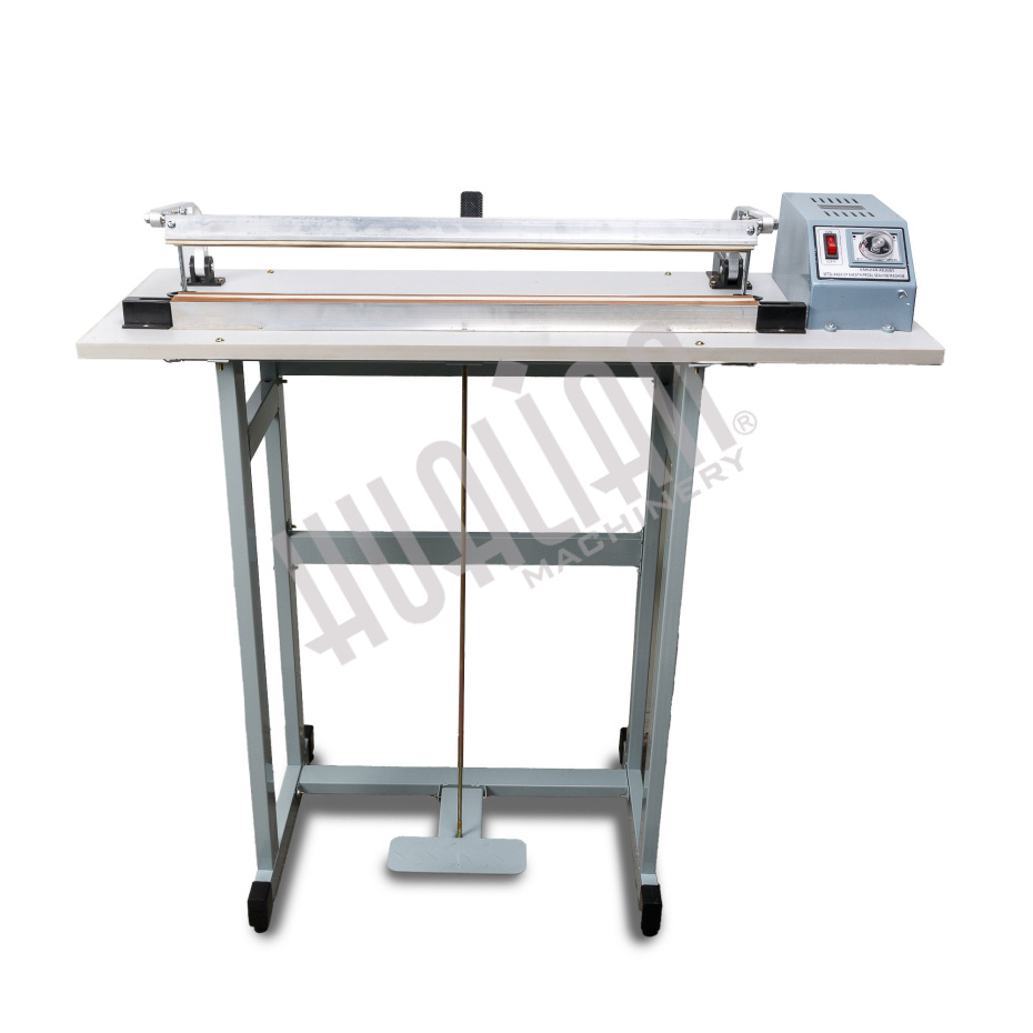 Ножной импульсный запайщик с обрезкой SFTD-600 Hualian - Купить с доставкой по всей Беларуси