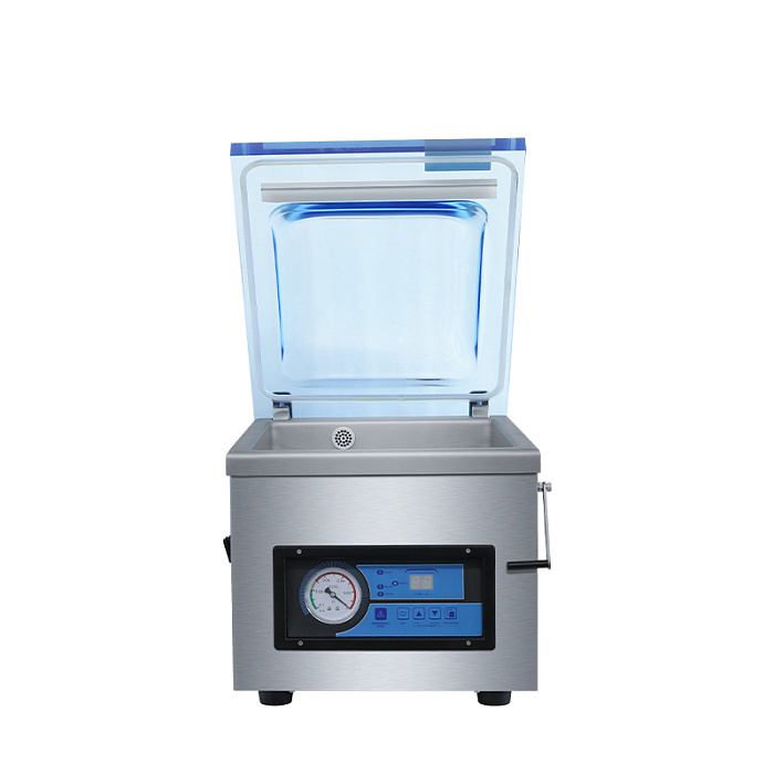 Вакуумный упаковщик HVC-260T/1A (DZ-260/PD) (нерж.) Hualian - Купить с доставкой по всей России