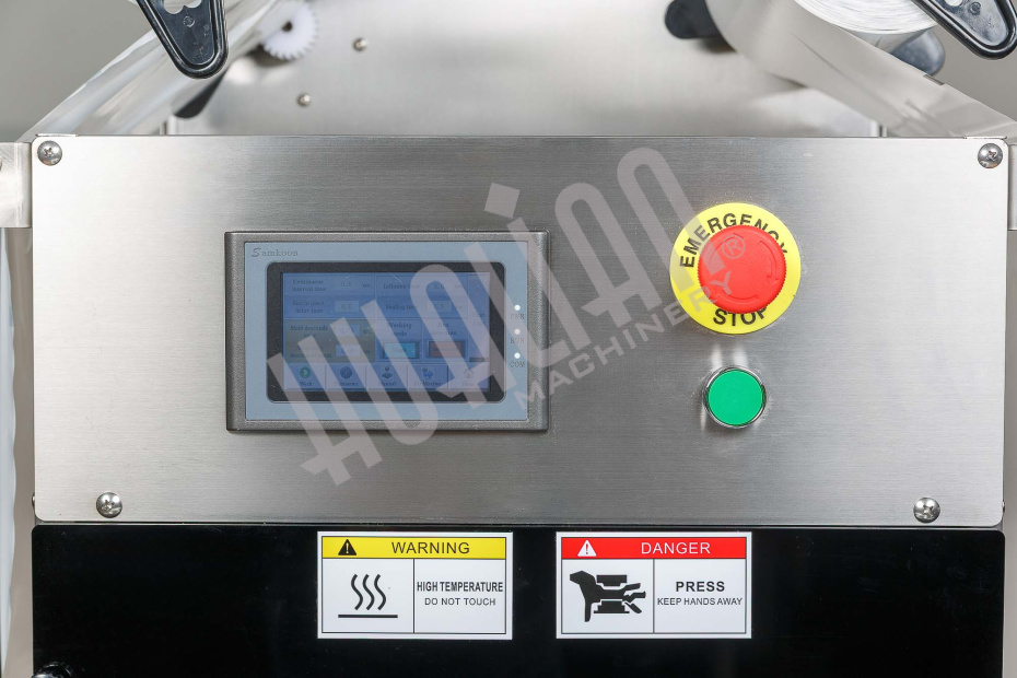 Запайщик лотков с газонаполнением EV-271 (187*137*120 мм, 2 лотка за цикл) Hualian - Купить с доставкой по всей Беларуси