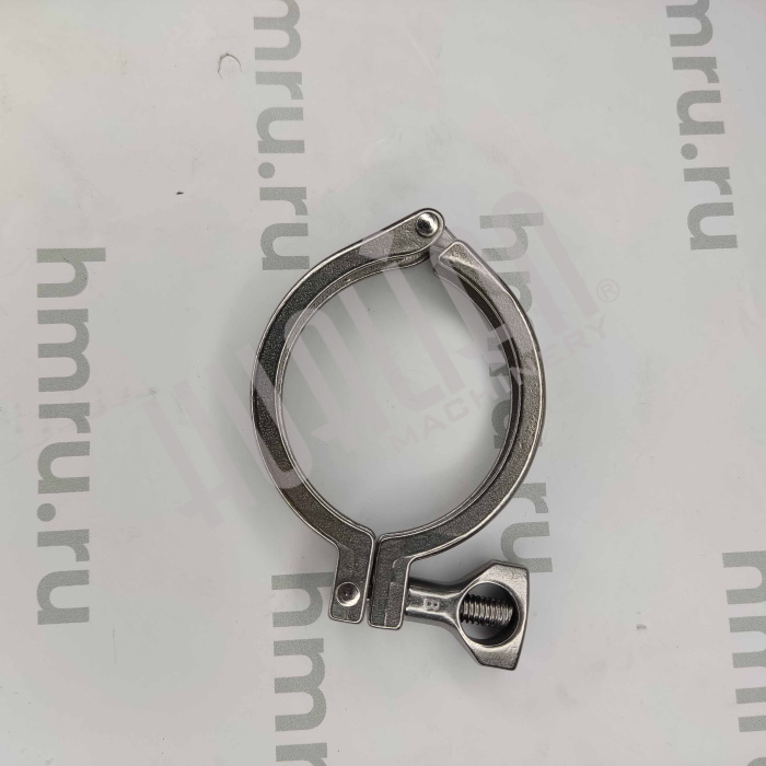 Хомут быстроразъёмного соединения CLAMP SMS 2" (64 мм) Hualian - Купить с доставкой по всей Беларуси