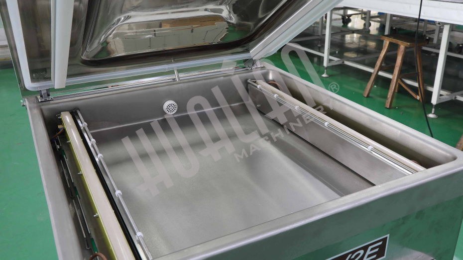 Напольный вакуумный упаковщик DZ-500/2E (нерж.) Hualian - Купить с доставкой по всей Беларуси