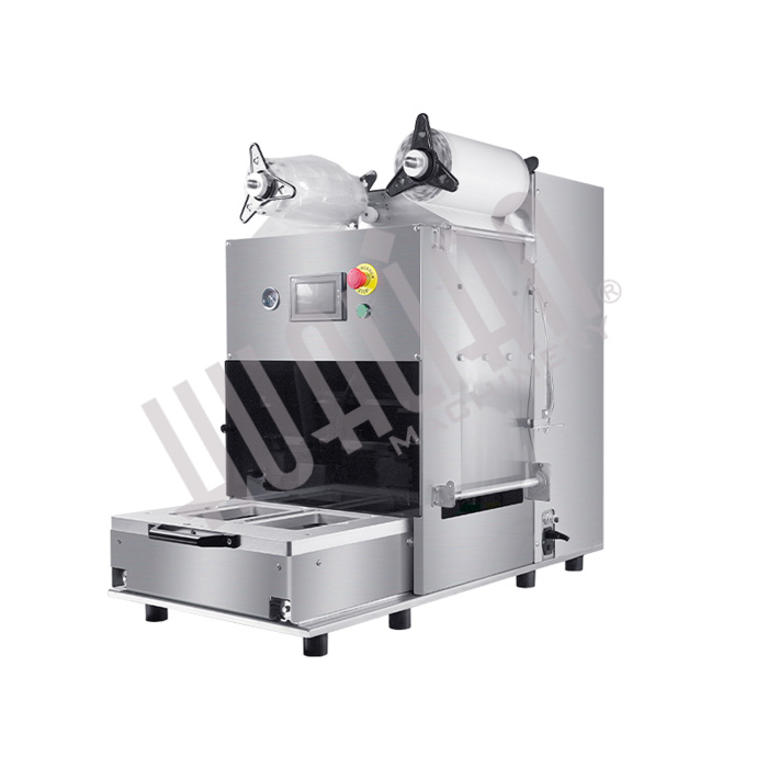 Вакуумный запайщик лотков с газонаполнением EV-272 (210*148*120 мм, 2 лотка за цикл) Hualian - Купить с доставкой по всей Беларуси