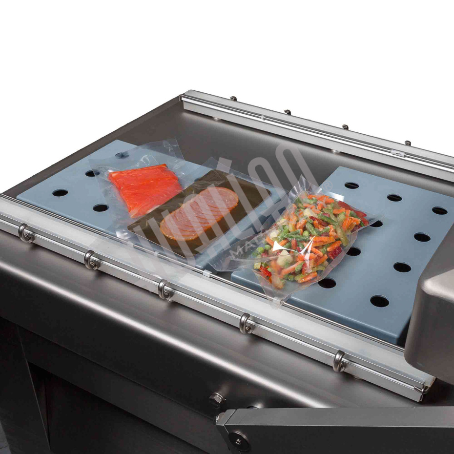 Напольный вакуумный упаковщик HVC-720S/2A (нерж.) Hualian - Купить с доставкой по всей Беларуси