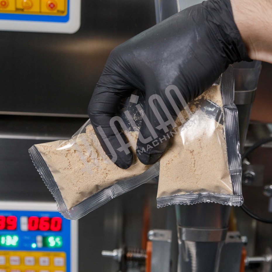 Автоматическая фасовочно-упаковочная машина DXDK-100 NEW (3-х шовный пакет, ширина пленки 150 мм) Hualian - Купить с доставкой по всей Беларуси