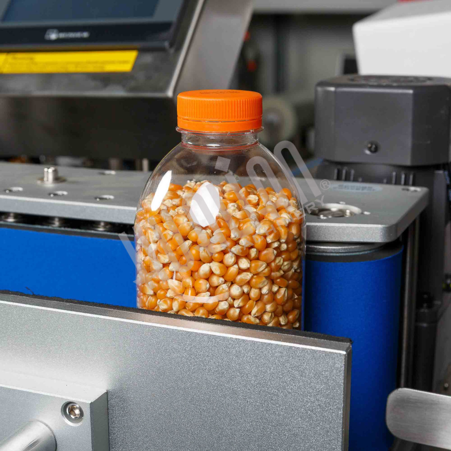 Напольный автоматический этикетировщик для круглой тары с датером HLMT-200D Hualian - Купить с доставкой по всей Беларуси