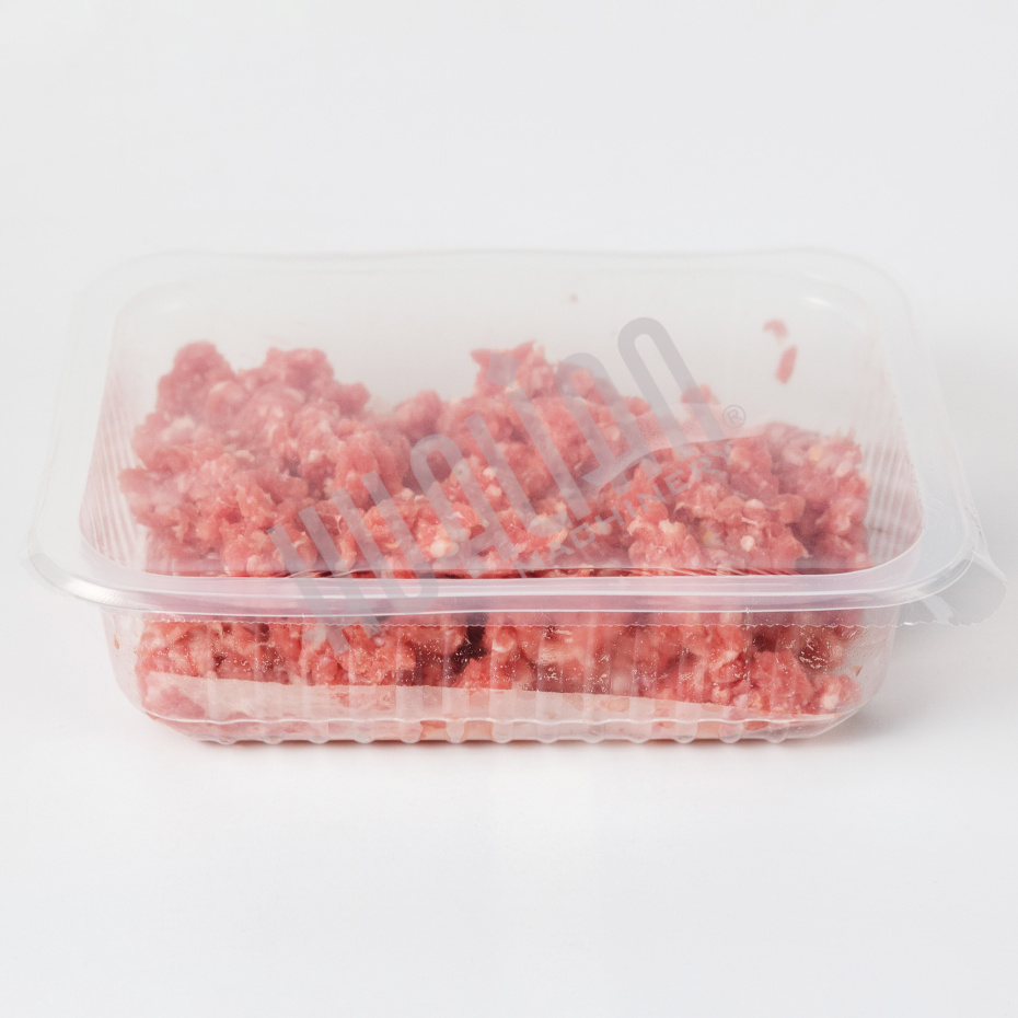 Полуавтоматический запайщик лотков (4 лотка,187*137*40) HVT-550M/4 (нерж., СКИН) Hualian - Купить с доставкой по всей Беларуси