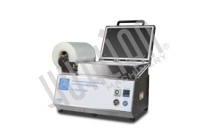 Скин-упаковочная машина HLV-300VST NEW на два лотка (глубина лотка 55 мм) Hualian - Купить с доставкой по всей Беларуси