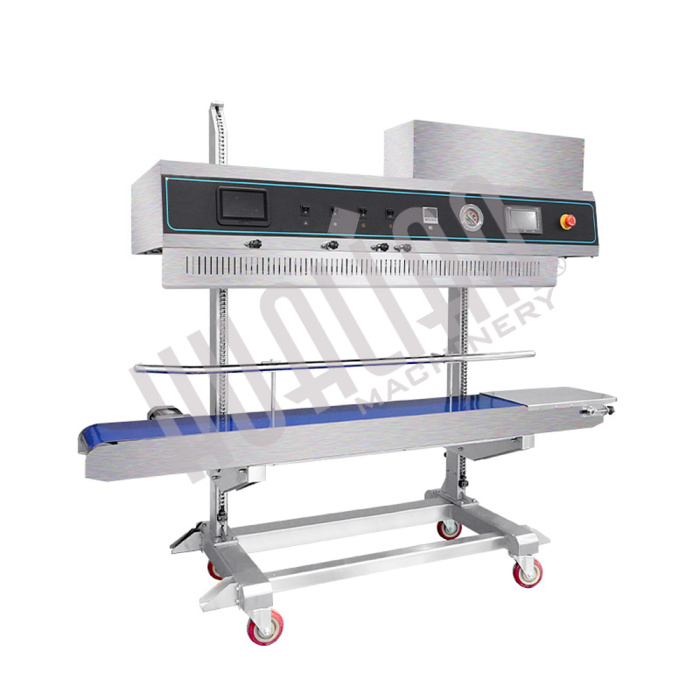 Вертикальный конвейерный запайщик FRP-1120LH (SS) (нерж.,каплеструйный принтер,откачка/наполн. возд) Hualian - Купить с доставкой по всей Беларуси