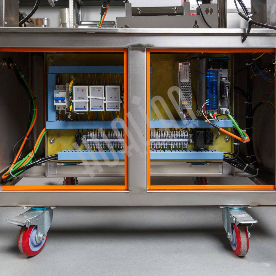 Напольный автоматический этикетировщик для круглой тары с датером HLMT-200D Hualian - Купить с доставкой по всей Беларуси