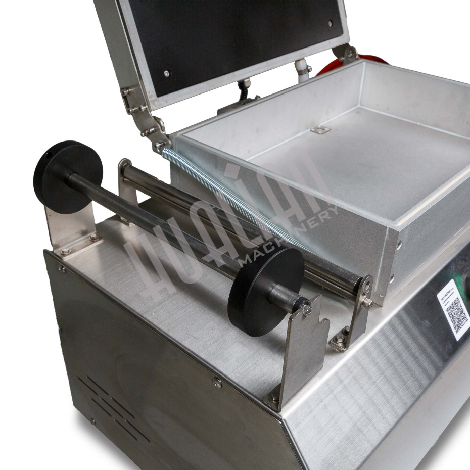 Ручной вакуумный пищевой скин-упаковщик HLV-300VST (глубина лотка 55 мм,2 лотка) PREMIUM Hualian - Купить с доставкой по всей Беларуси